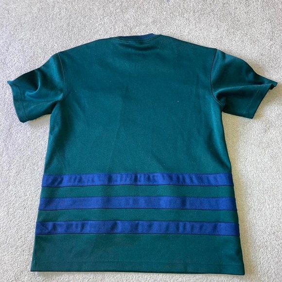 Adidas originals t shirt green adidas t shirt men’s size Small - Picture 4 of 4